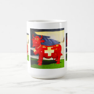 Red Swiss cow Coffee Mug