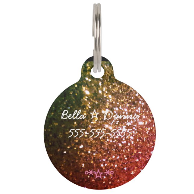 Red Tagger Pet Tag (Back)