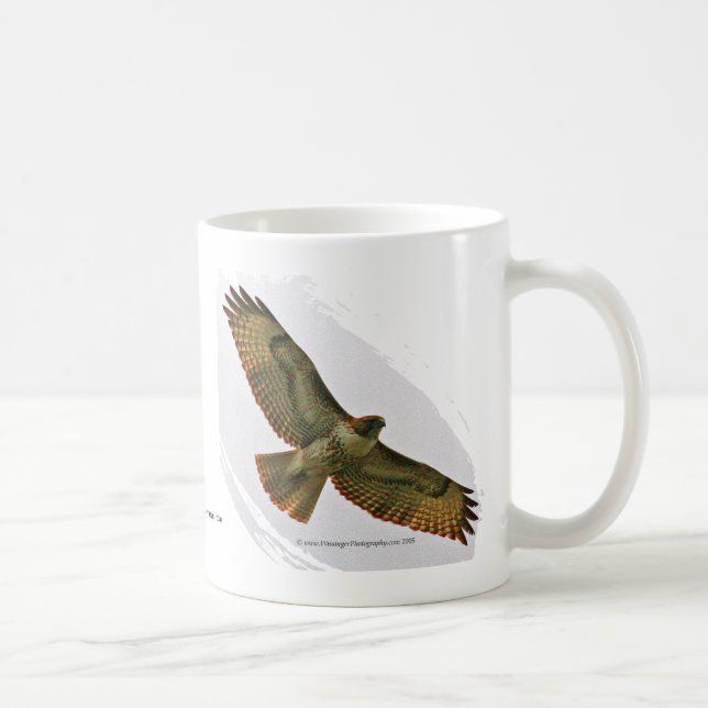 Red Tail Hawk Mug (Right)