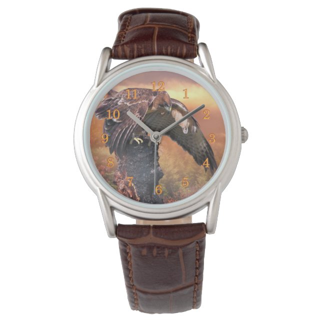 RED TAIL HAWK TOUCHDOWN WATCH (Front)