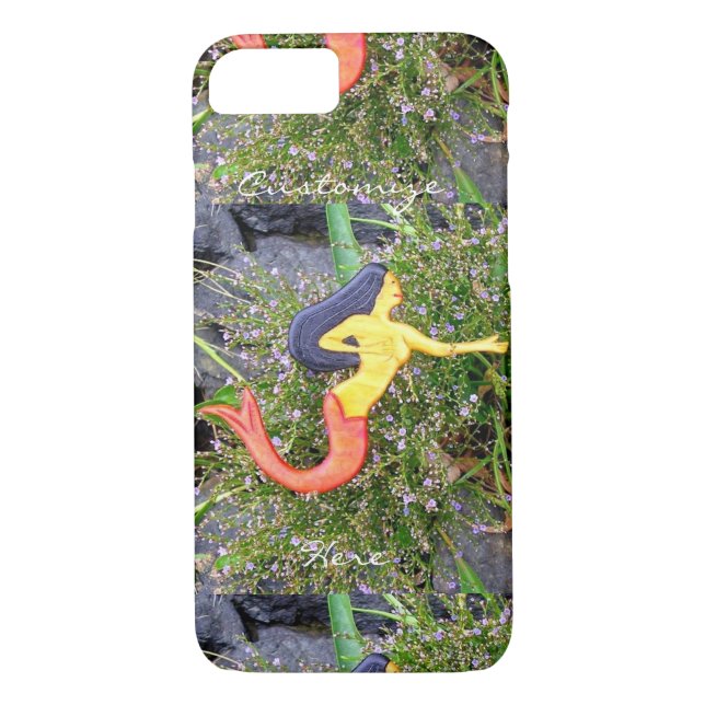 red-tail sirena mermaid Case-Mate iPhone case (Back)