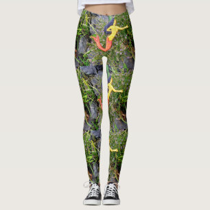 red-tail sirena mermaids green leggings