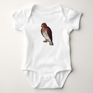 Red-Tailed Hawk Baby Bodysuit