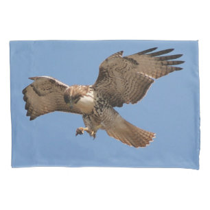 Red Tailed Hawk Bird Animal Wildlife Pillowcase