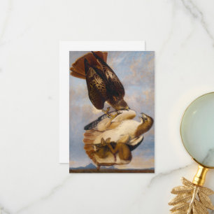 Red Tailed Hawk by John James Audubon Thank You Card