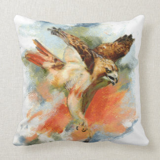 Red Tailed Hawk Cushion