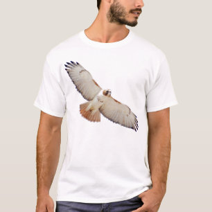 Red-Tailed Hawk In Flight T-Shirt