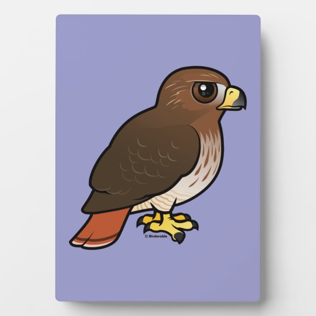 Red-tailed Hawk Plaque (Front)