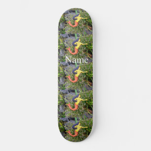 red-tailed sirena mermaid Thunder_Cove Skateboard