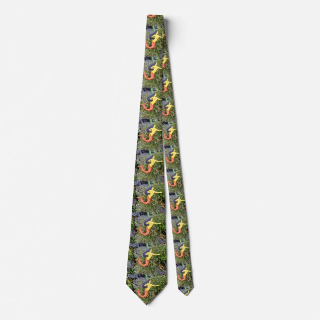 red-tailed sirena mermaids tie (Front)