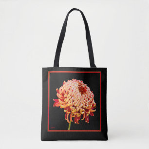 Red& Tan Mum All-Over-Print Tote Bag