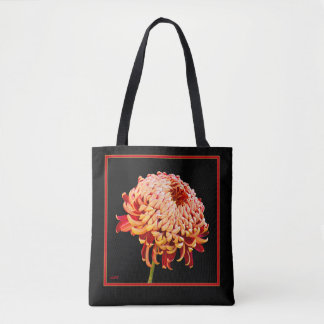 Red& Tan Mum All-Over-Print Tote Bag