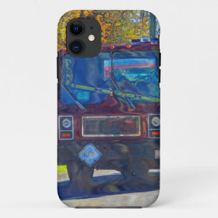 Red Tanker Truck for Truck-lovers iPhone 11 Case