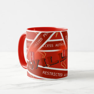 Red Tape Electrical Safey for Builders Mug