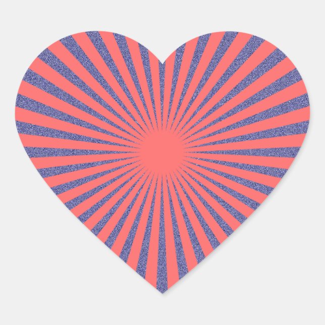 Red Target - Heart Sticker (Front)