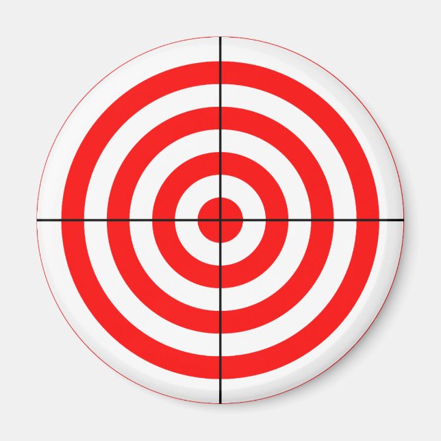 Red Target Magnet (Front)