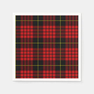 Red Tartan Paper Napkins