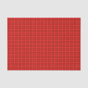 Red Tartan Plaid Tissue Paper HAMbWG