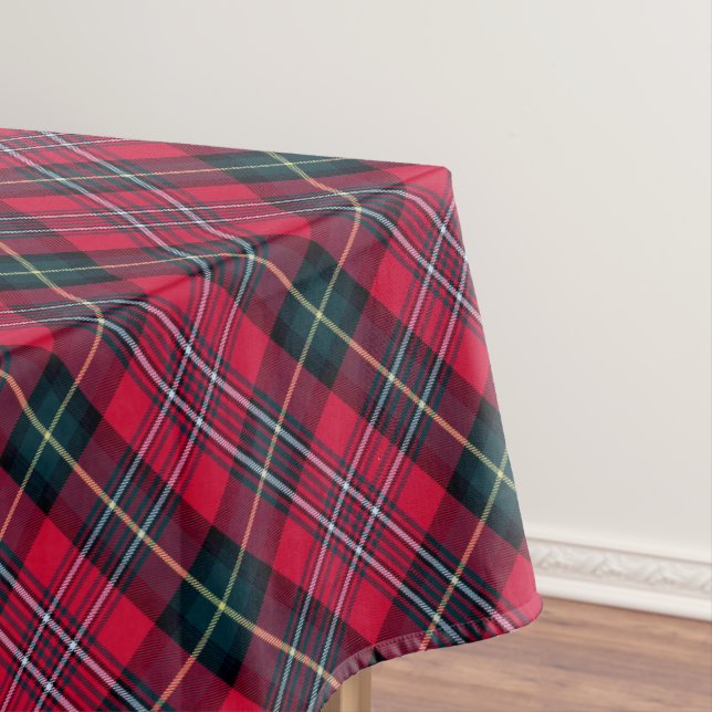 Red Tartan Tablecloth (In Situ)