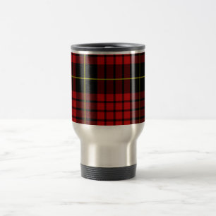 Red Tartan Travel/Commuter Mug
