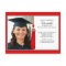 Red Tassel Photo Graduation Party Invitation 2012
