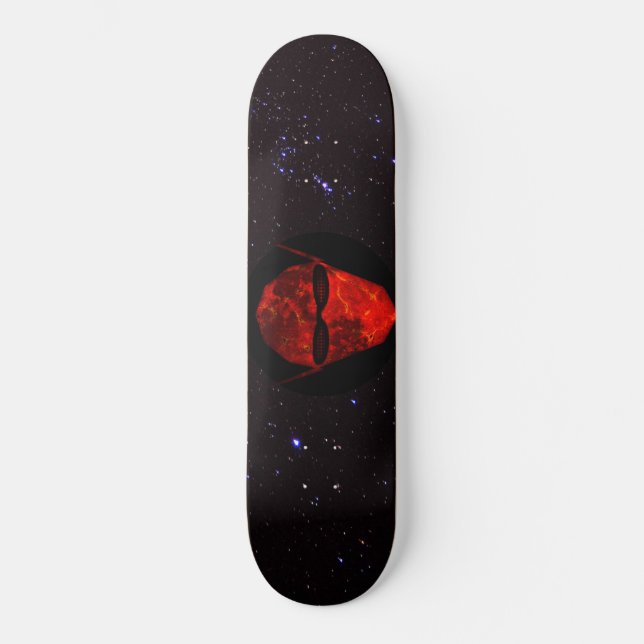 Red: Tau Ceti Traveller Skateboard (Front)