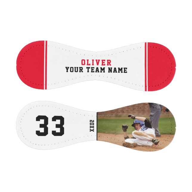 Red Team Name Player Number Name Photo Baseball (Panels)