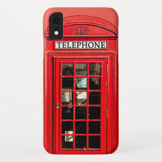 Red Telephone Box - British Design iPhone XR Case