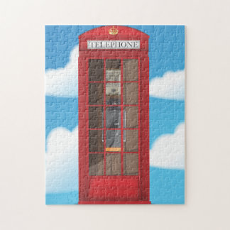 Red Telephone Box Jigsaw Puzzle
