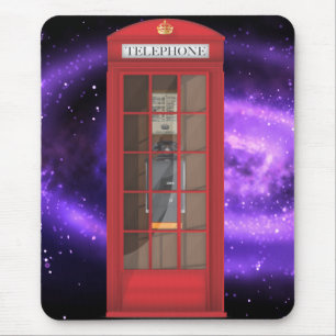 Red Telephone Box Mouse Mat