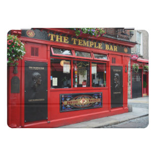 Red Temple Bar pub in Dublin, Ireland iPad Pro Cover