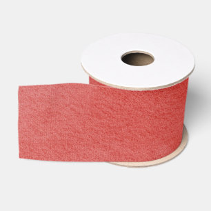 Red Texture Christmas Grosgrain Ribbon