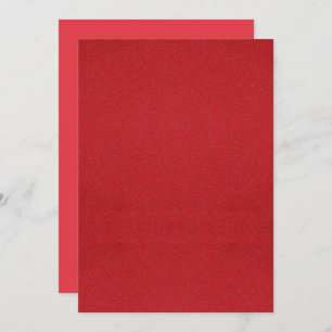 Red Textured Thank You Card – Bulk Custom