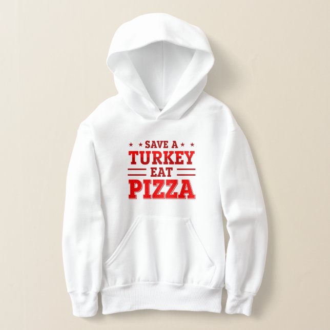 red thanksgiving save turkey pizza  (Laydown)