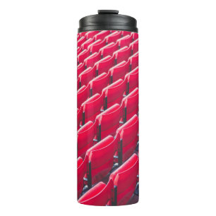 Red theatre chairs thermal tumbler