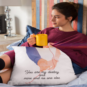 Red Thread of Fate – Soulmate Hand-Holding Love Ar Cushion