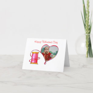 Red Thread Valentine's note card