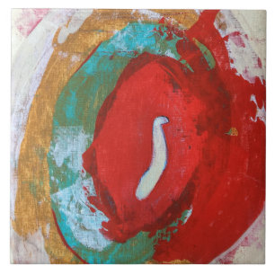 Red Tide 6 x 6 Ceramic Tile