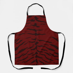 Red Tiger Digital Print Apron