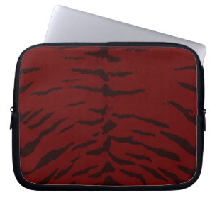 Red Tiger Digital Print Laptop Sleeve