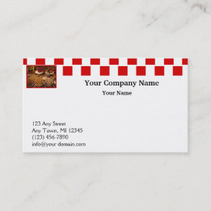 Red Tile Desserts Business Card