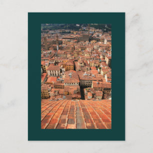 Red Tile Rooftops Postcard