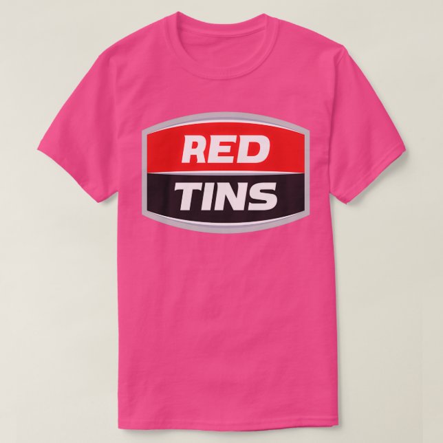 Red Tins West End Beer  T-Shirt (Design Front)