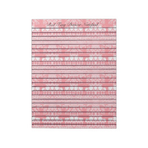 Red Tiny Dancer Notepad