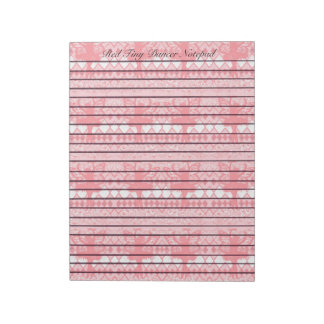 Red Tiny Dancer Notepad