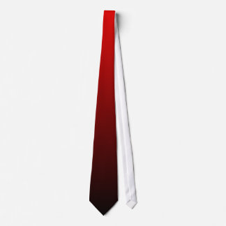 Red to Black Gradient Tie
