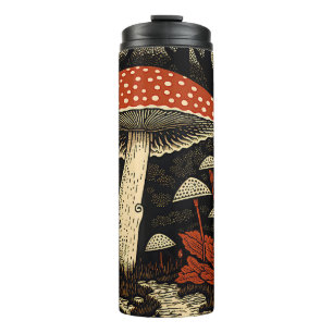 Red Toadstools - Amanita Muscaria  Thermal Tumbler