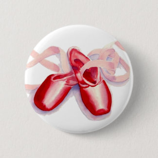 Red Toeshoes Button