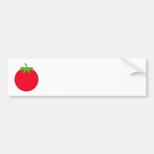 Red Tomato. Bumper Sticker (Front)