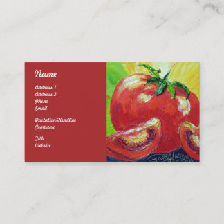 Red Tomato Business Cards
